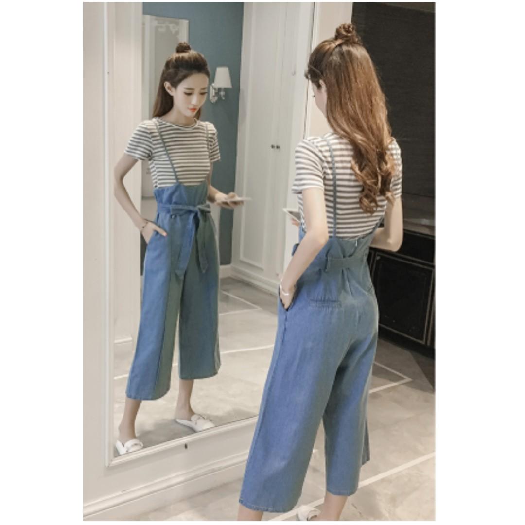 women's denim jumpsuits clothing