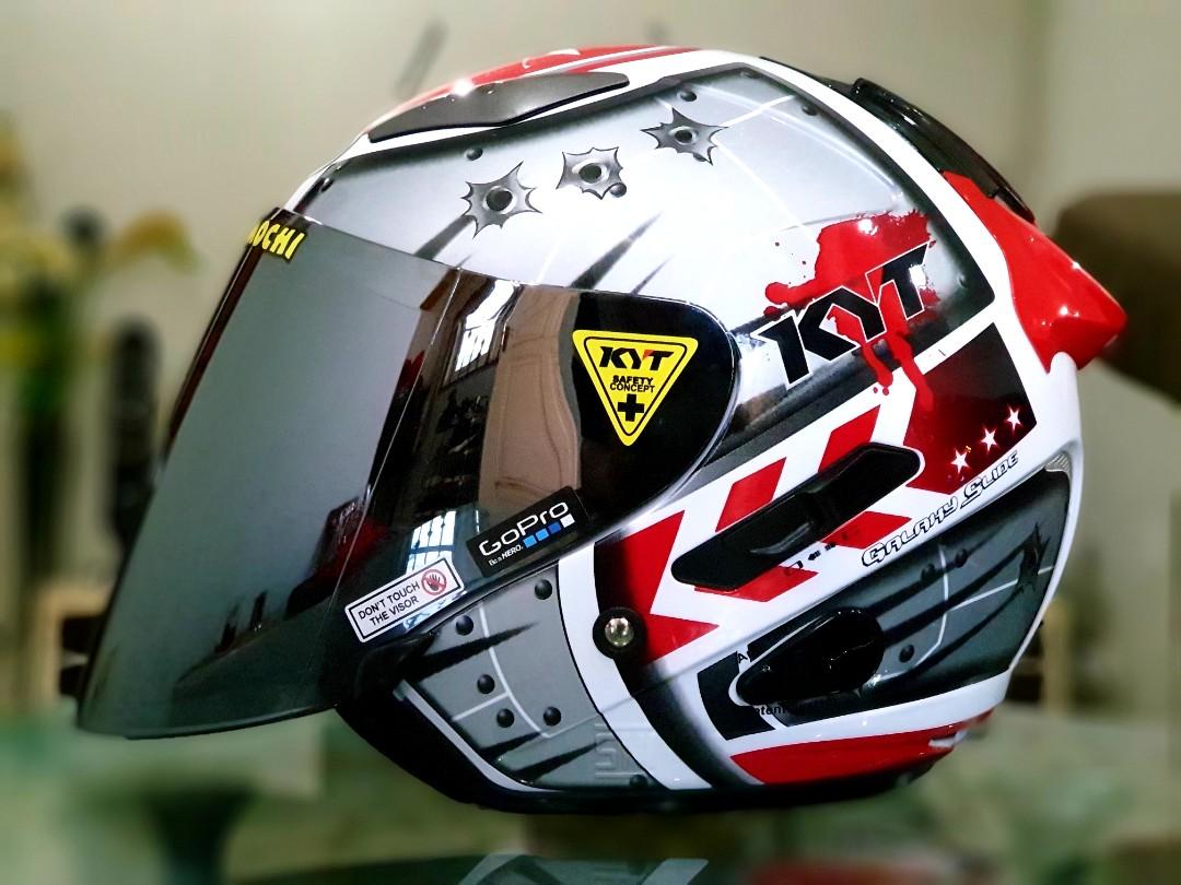 Kyt Limited edition double visor helmet 