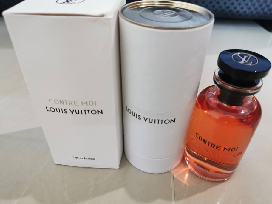 Perfume Louis vuitton Contre moi Perfume Tester QUALITY New Seal Box FREE  SHIPPING PROMOTION SALES Discount, Beauty & Personal Care, Fragrance &  Deodorants on Carousell