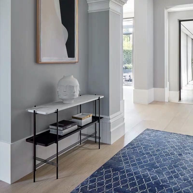 Marble Console Table (Category: Tables & Sets) located in Singapore. Submitted by maise.homes (Listing ID 262808290, Image 1). Description: Modernist marble Console Table 80*35*73cm $389 100*35*73cm $429 120*35*73cm $469 140*35*73cm $549 Other dimensions, please PM Choice of marble colour combination - black, white, green Tags: entryway table, marble Console Table.