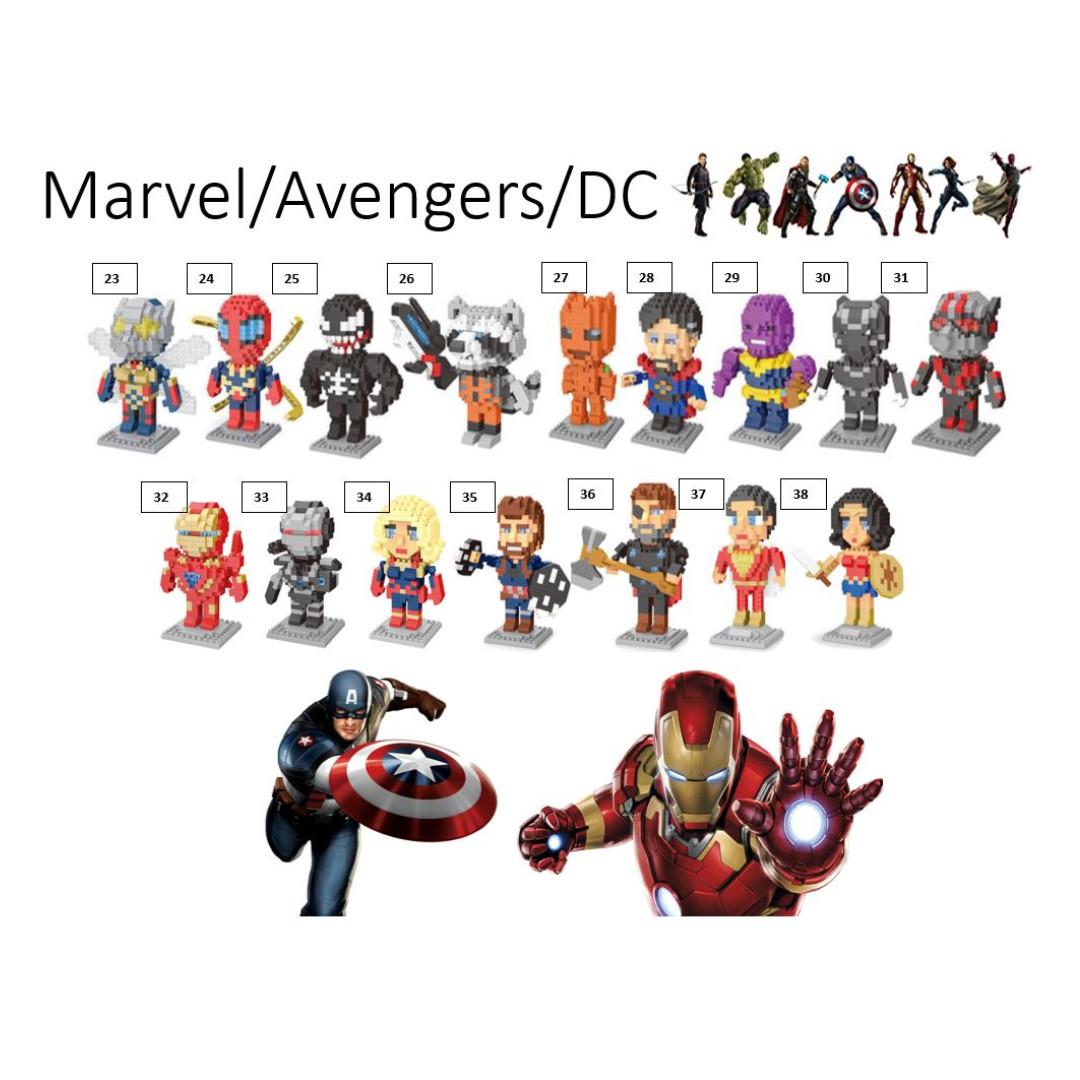 Nanoblocks marvel best sale