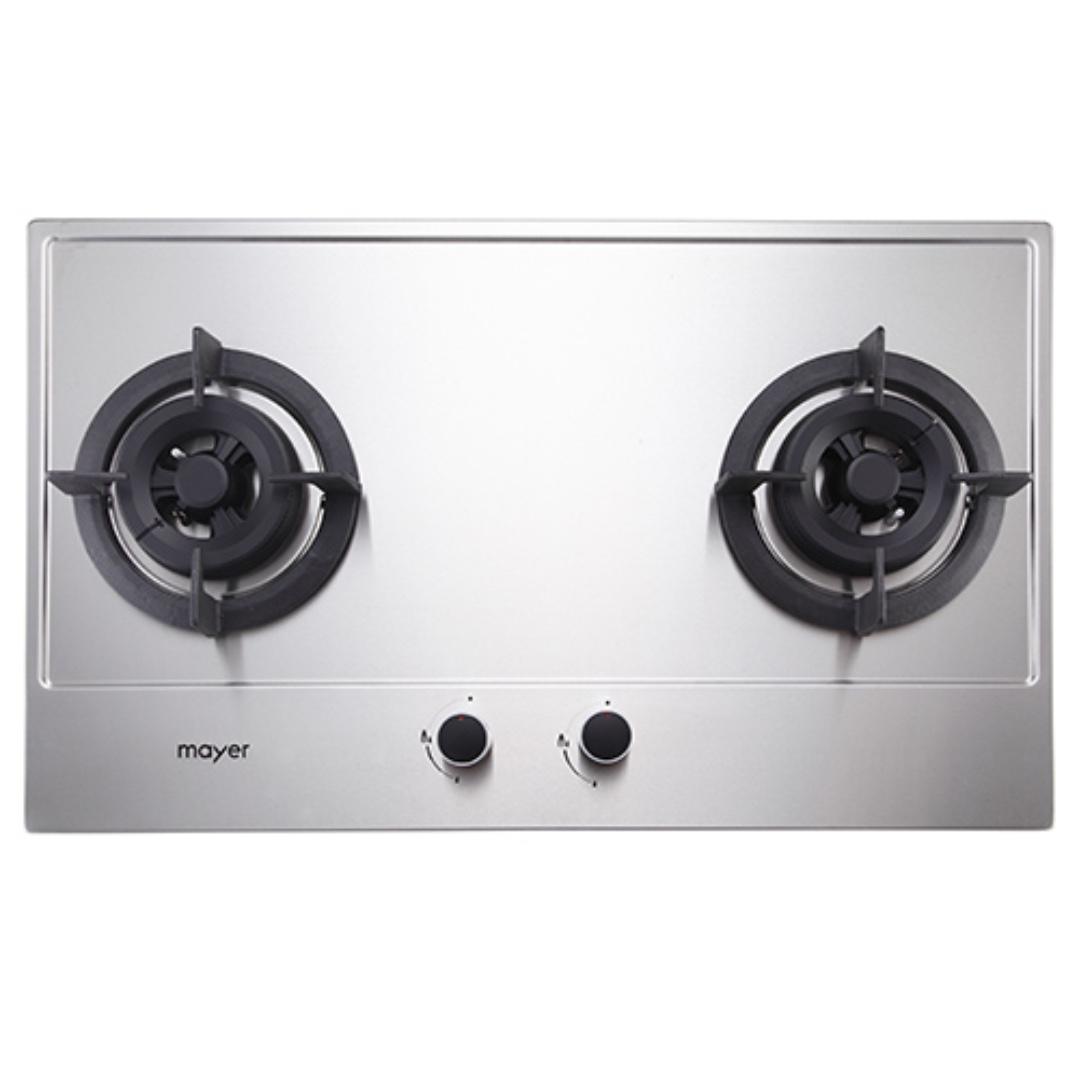 MAYER 90 CM SEMI-INTEGRATED SLIMLINE HOOD (MMSI900HS) + MAYER 86 CM 2 BURNER  STAINLESS STEEL GAS HOB MMSS882 + MAYER 60 CM CATALYTIC BUILT-IN OVEN  MMDO10TG, TV u0026 Home Appliances, Kitchen Appliances, Cookers on Carousell