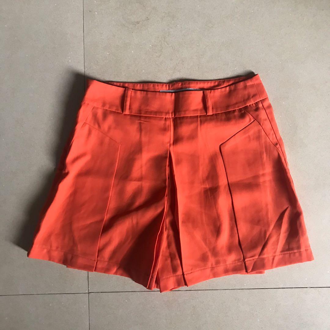 Bright orange shorts clearance
