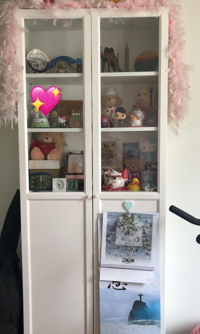 Moving Out Sale Ikea Display Cabinet At 100 Rp S 199 Furniture Shelves Drawers On Carousell