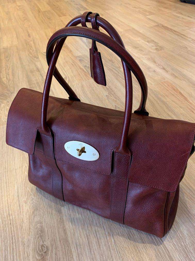 Mulberry online burgundy bag