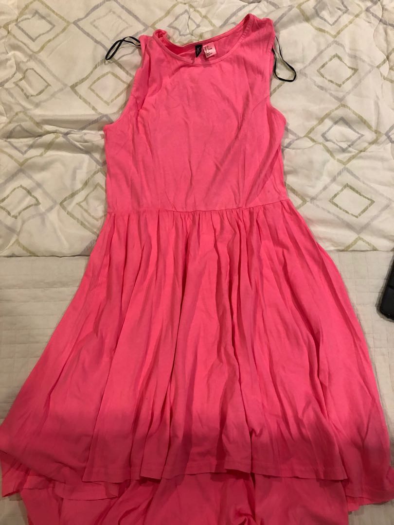Neon Pink Dress, Women's Fashion, Dresses & Sets, Dresses on Carousell