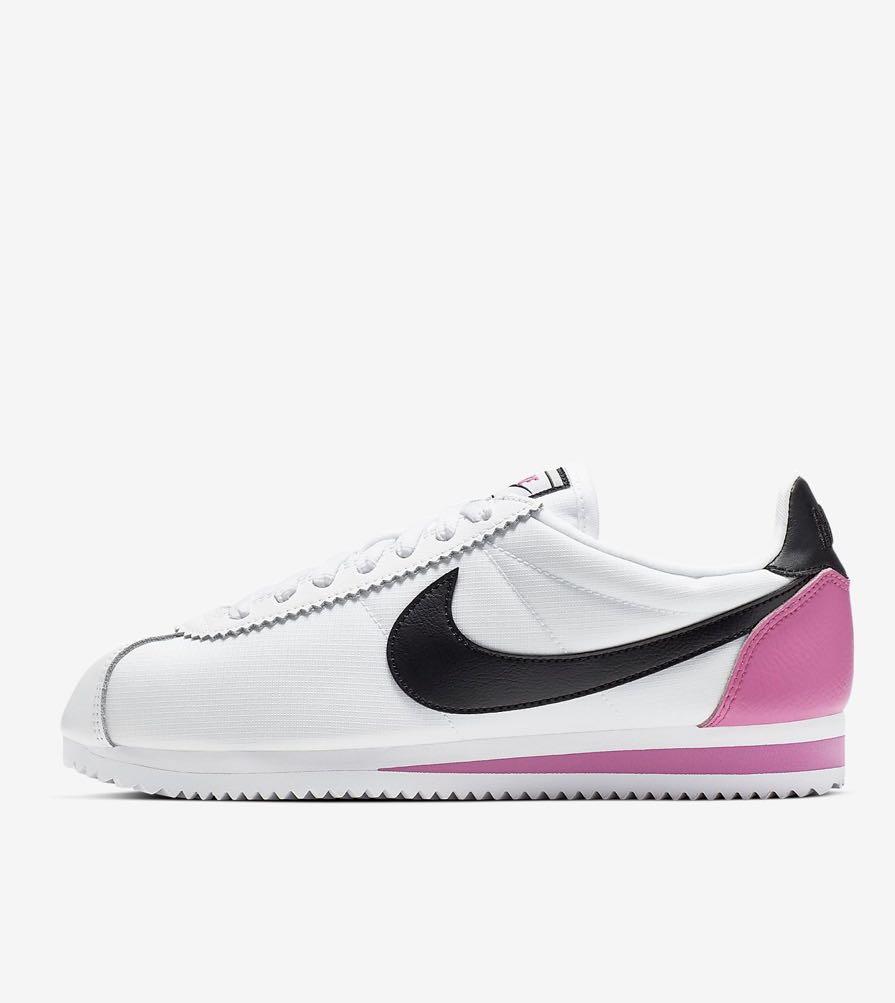 black and pink cortez