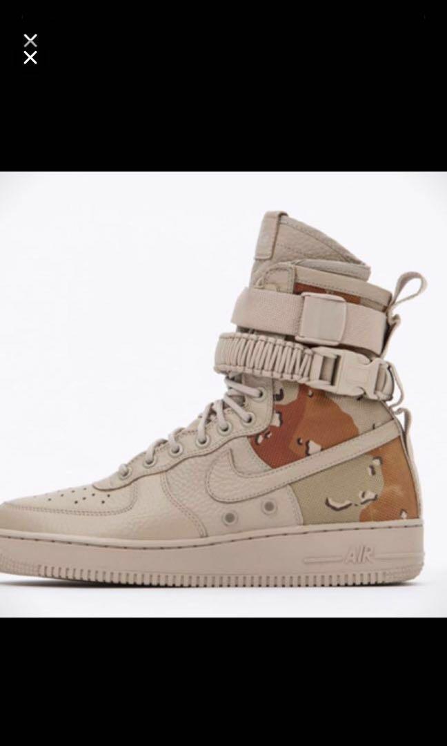 Nike Special Force AF1 Desert Camo Men s Fashion Footwear