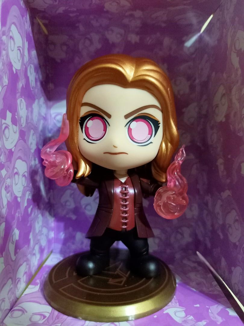 ORIGINAL Hot Toys Cosbaby Dr. Strange and Scarlet Witch, Hobbies & Toys ...