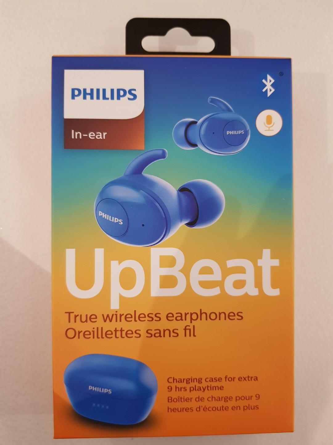 Philips Upbeat True Wireless Earbuds BNIB