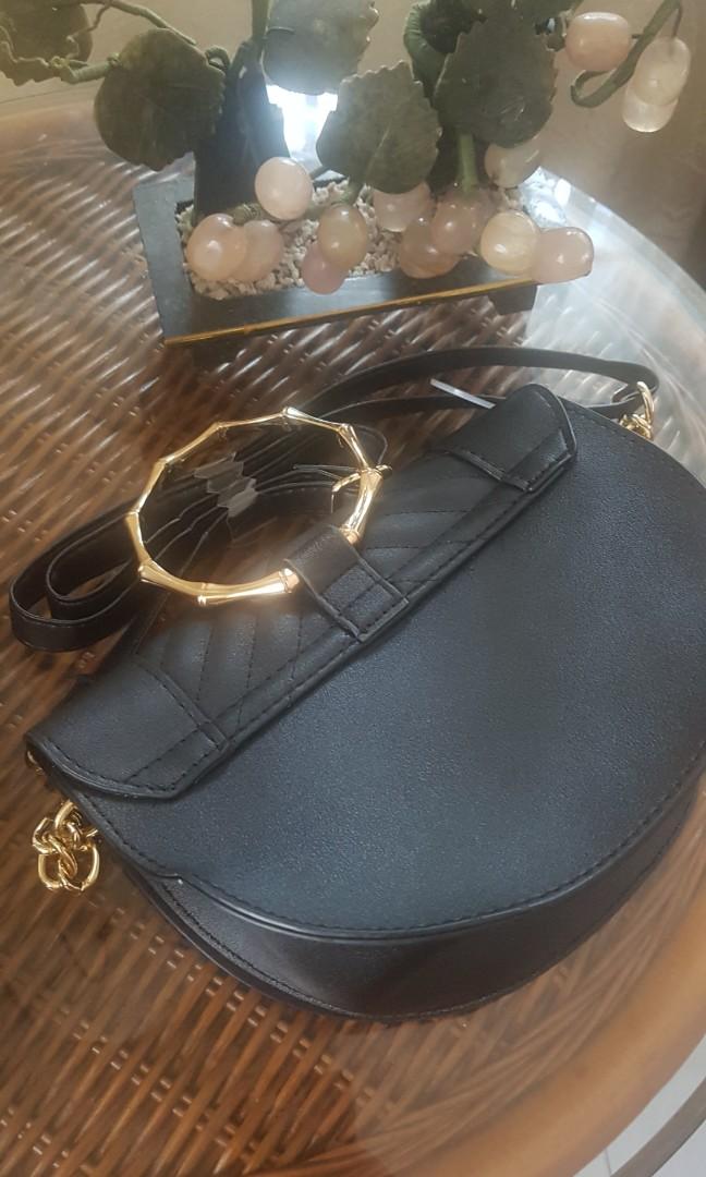 Primark Elegant Black Handbeg, Women's Fashion, Bags & Wallets