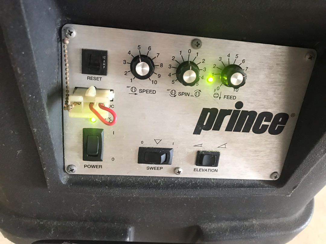 Prince Tennis Ball Machine, Sports Equipment, Sports & Games, Racket