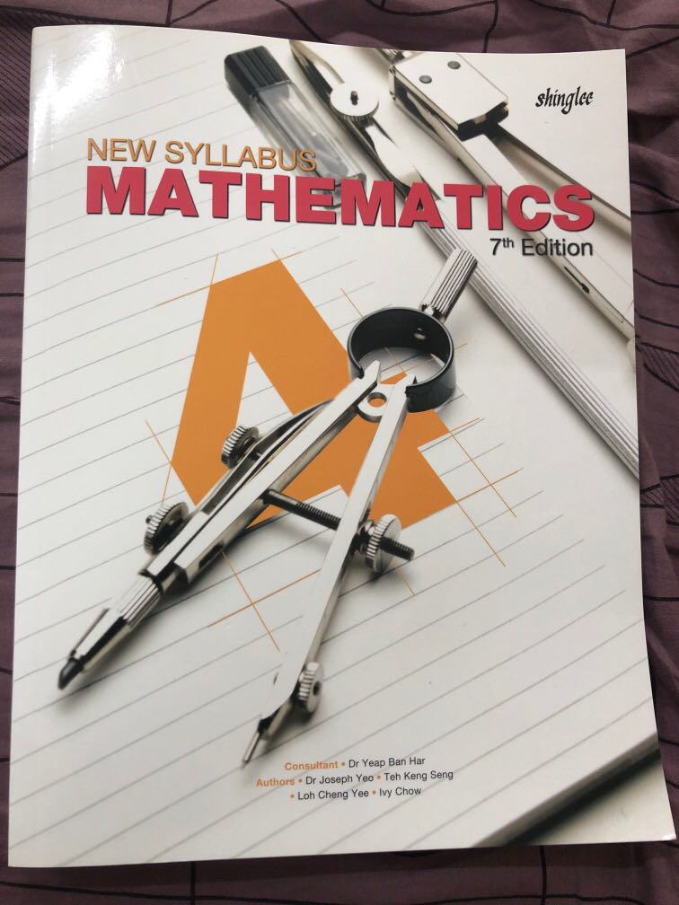 Secondary 4 Math Textbook, Hobbies \u0026 Toys, Books \u0026 Magazines, Textbooks on Carousell
