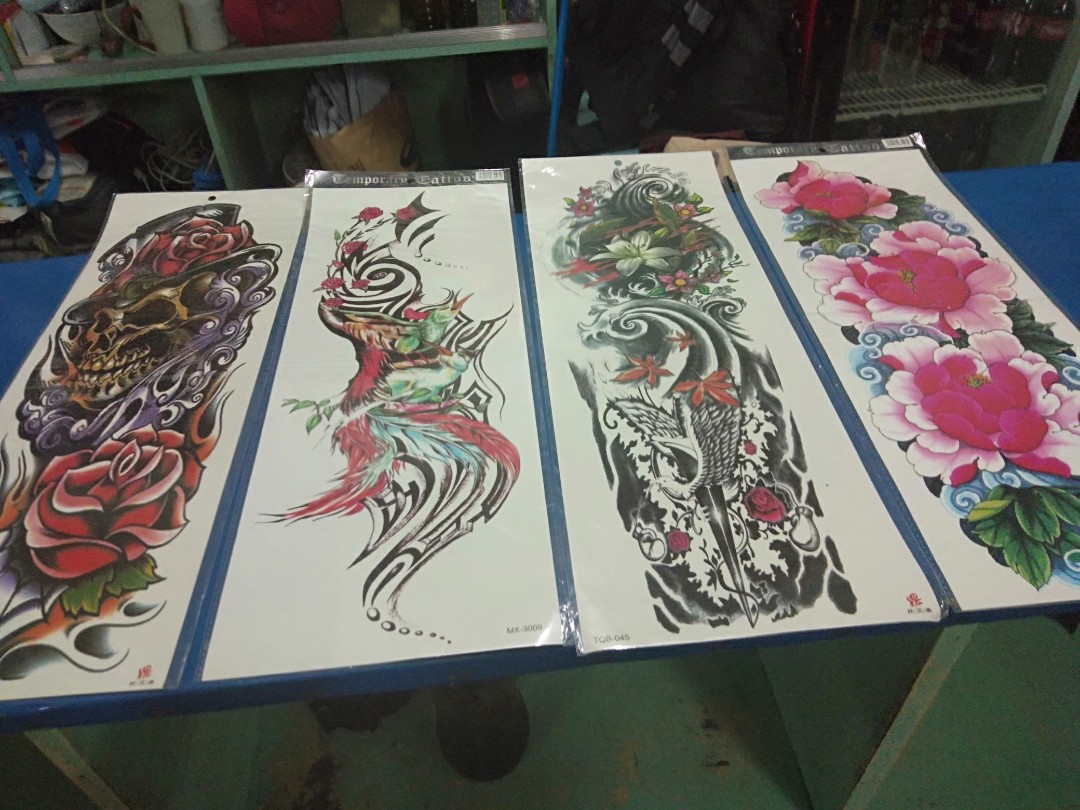 TEMPORARY FULL ARM TATTOO, Mobile Phones & Gadgets, Mobile & Gadget Accessories, Other Mobile