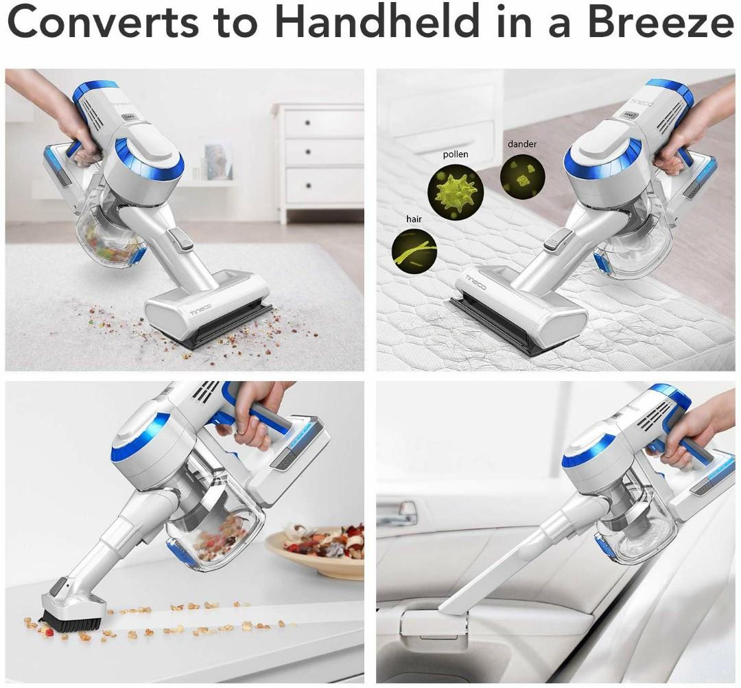 Tineco A10 Hero Cordless Vacuum Cleaner, 350W Suction Power Lightweight