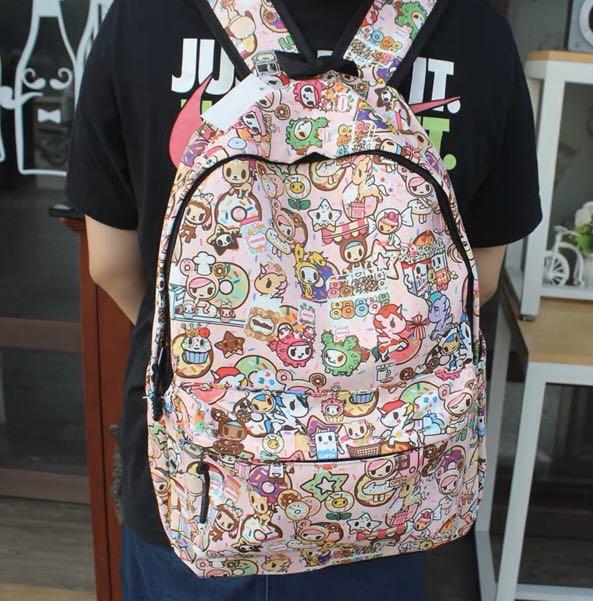 Tokidoki Waterproof PVC School Backpack