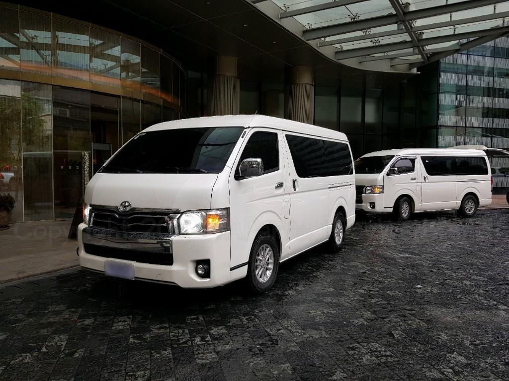 Toyota hiace deals van for rent