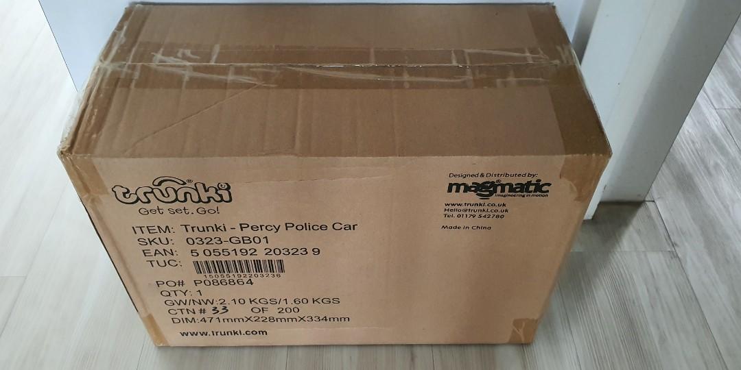 trunki percy police car