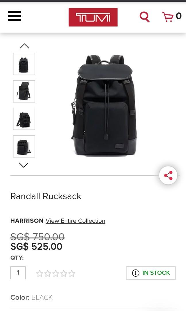 Tumi randall rucksack
