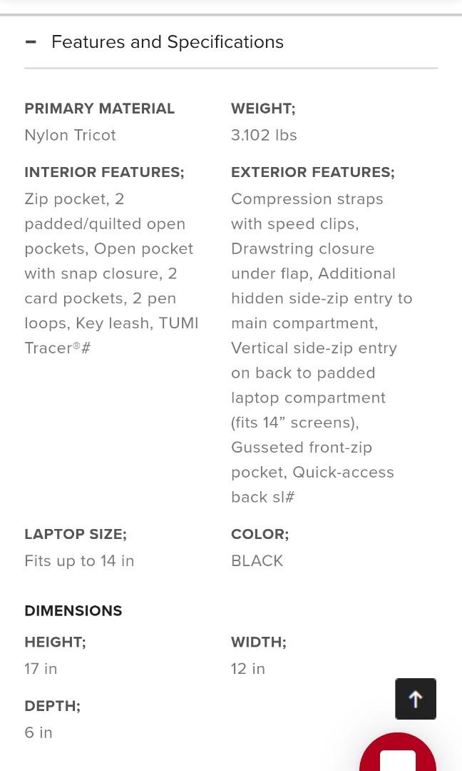 tumi randall rucksack