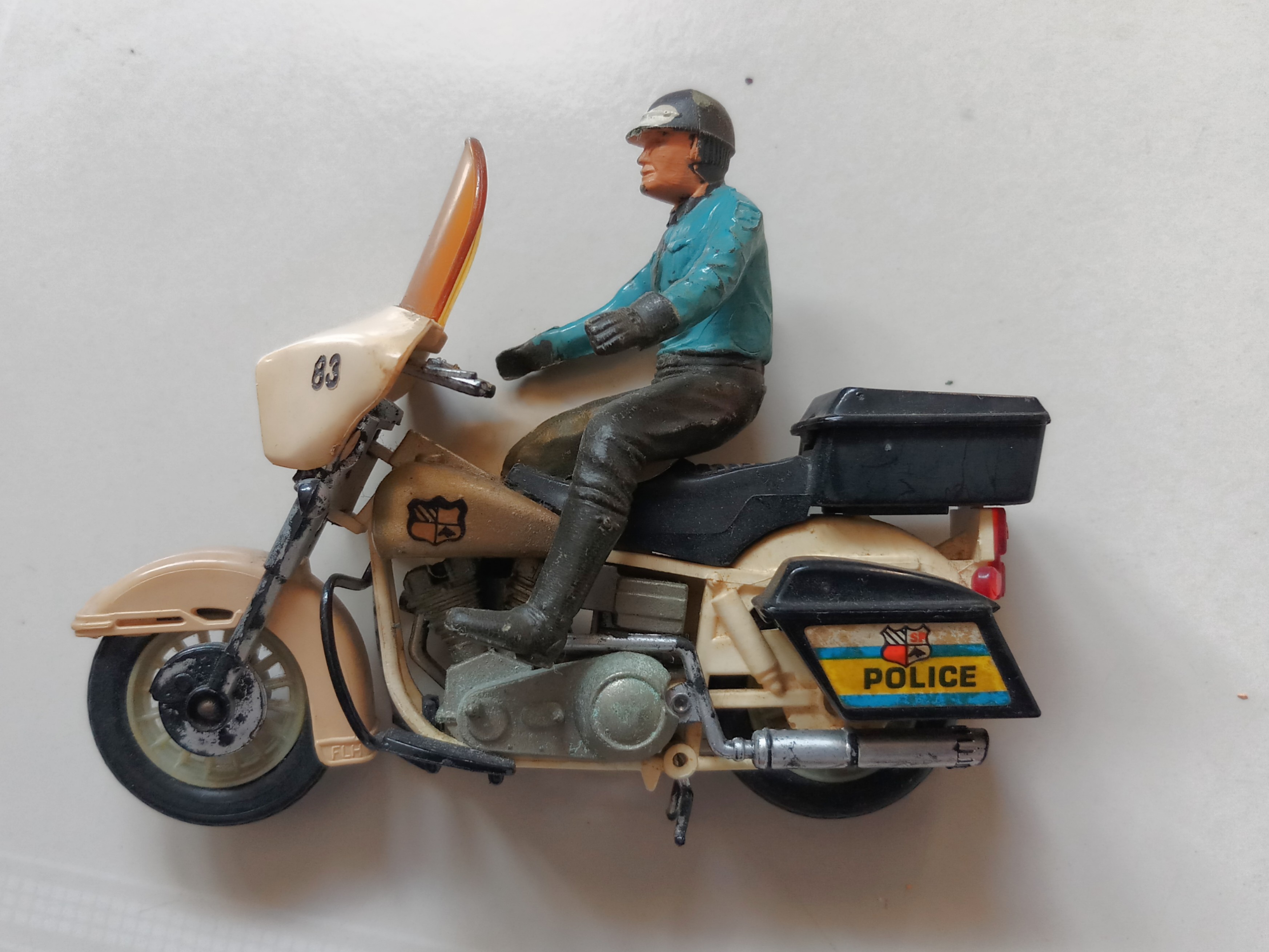 Matchbox police motorcycle discount