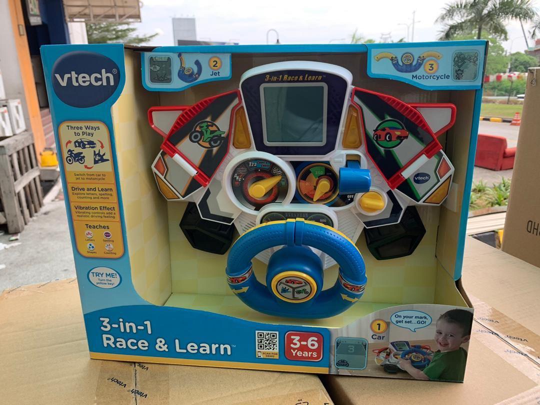 Vtech 3 in 1 race sale and learn toys r us