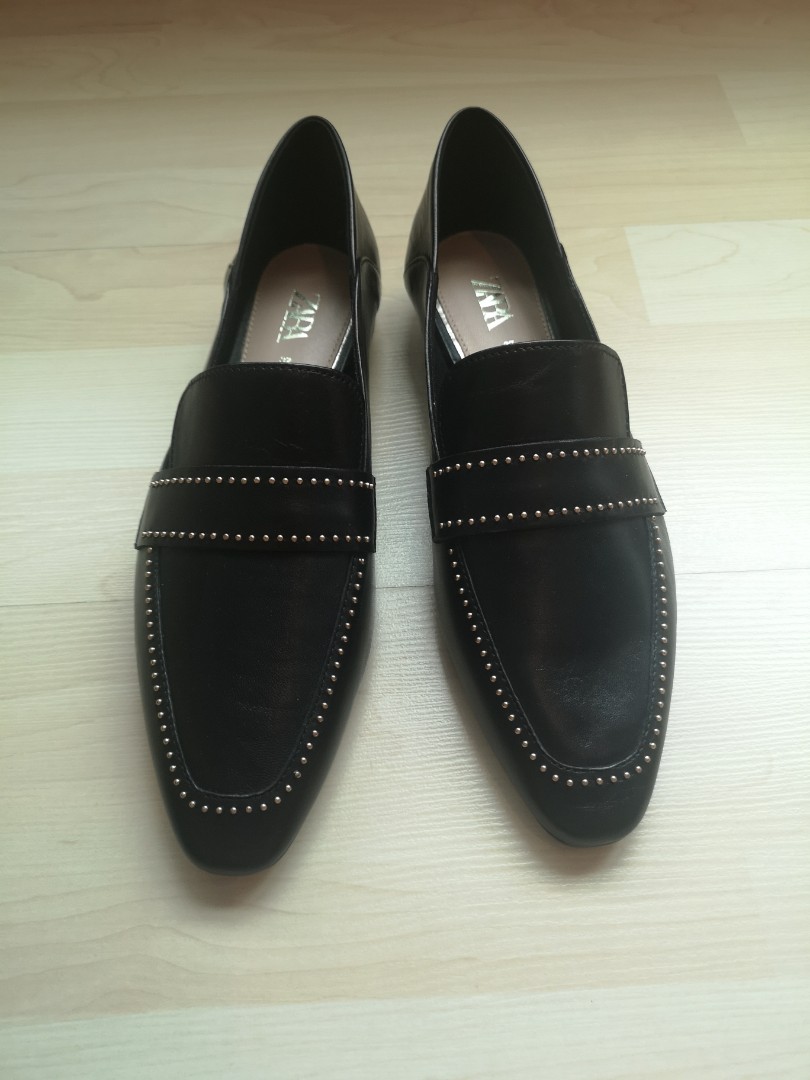 Zara Soft Leather Loafers, Women's 