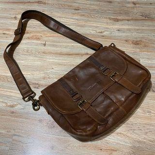 Genuine Leather Sling / Messenger Bag