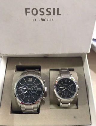 Affordable Fossil Watch Couple For Sale Men S Fashion Carousell Malaysia