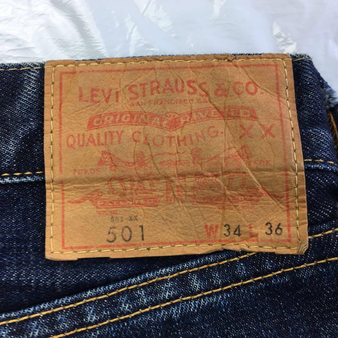 LEVI LVC 501XX VINTAGE 1966 501 big E RED SELVEDGE JEANS 30×32