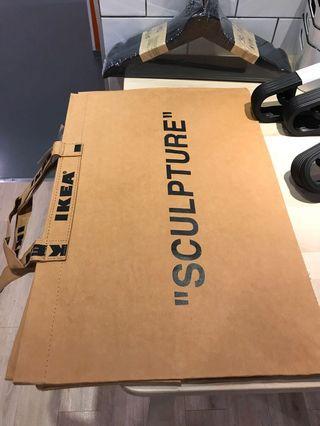 Markerad ikea 購物袋 大 sculpture