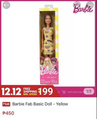 barbie fab basic doll