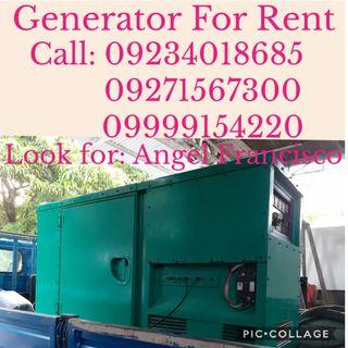 portable generator rental