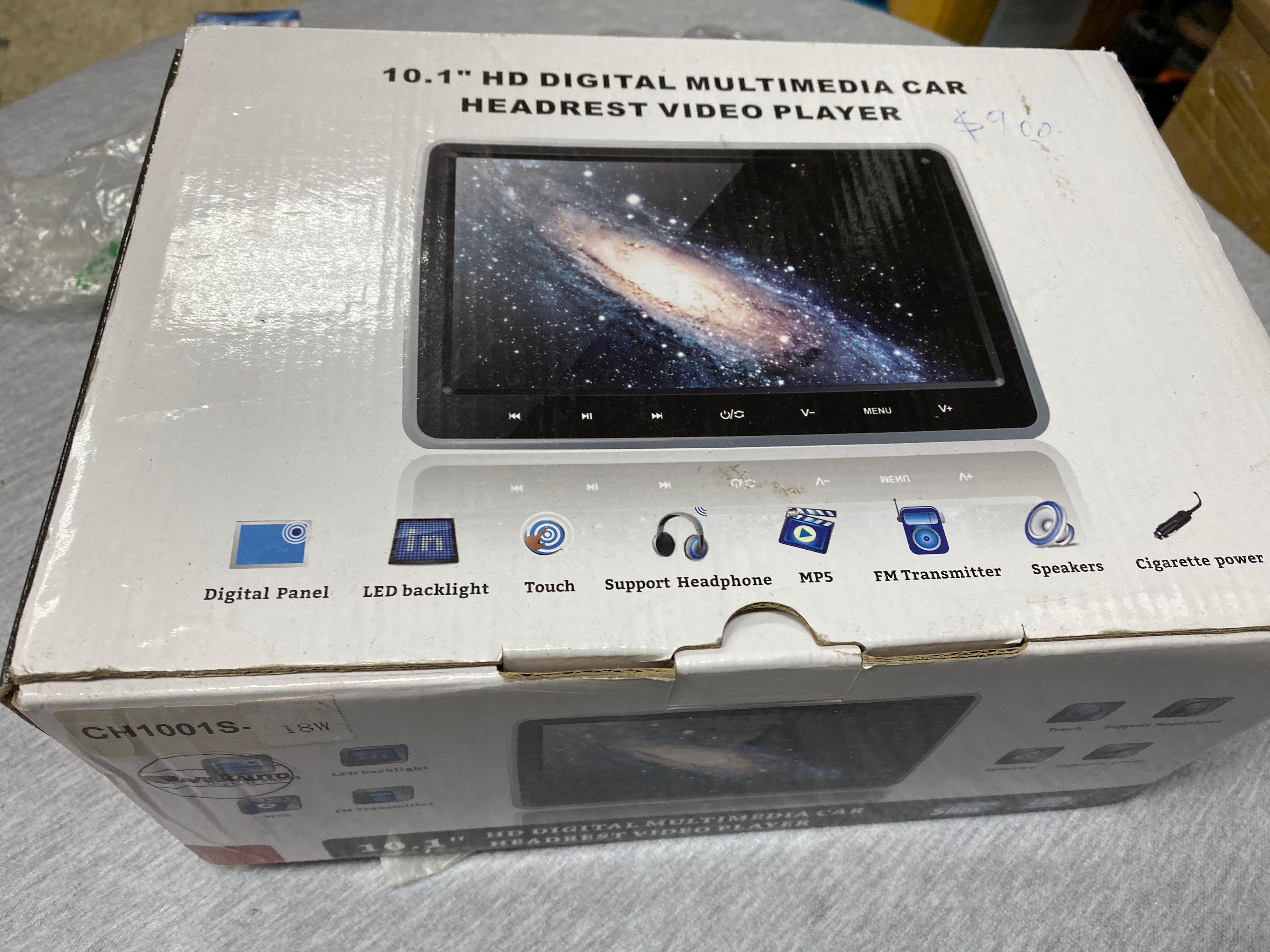 特價車機汽車dvd 汽車音響10 1吋螢幕座位螢幕 汽車配件 電子配件 Carousell