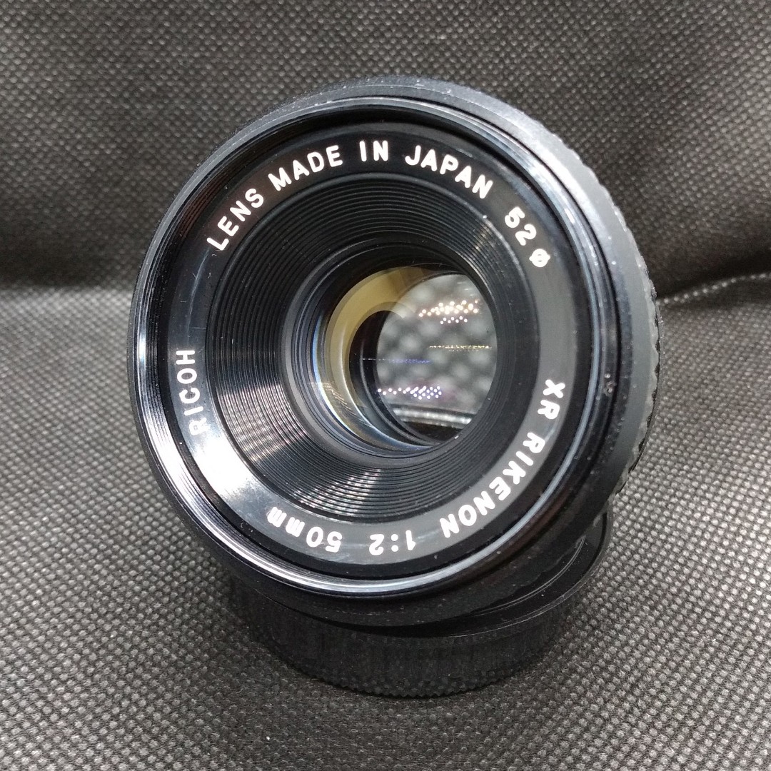 カメラ フィルムカメラ [手動大光圈] Ricoh XR Rikenon 50mm F2 [K-MOUNT], 攝影器材 