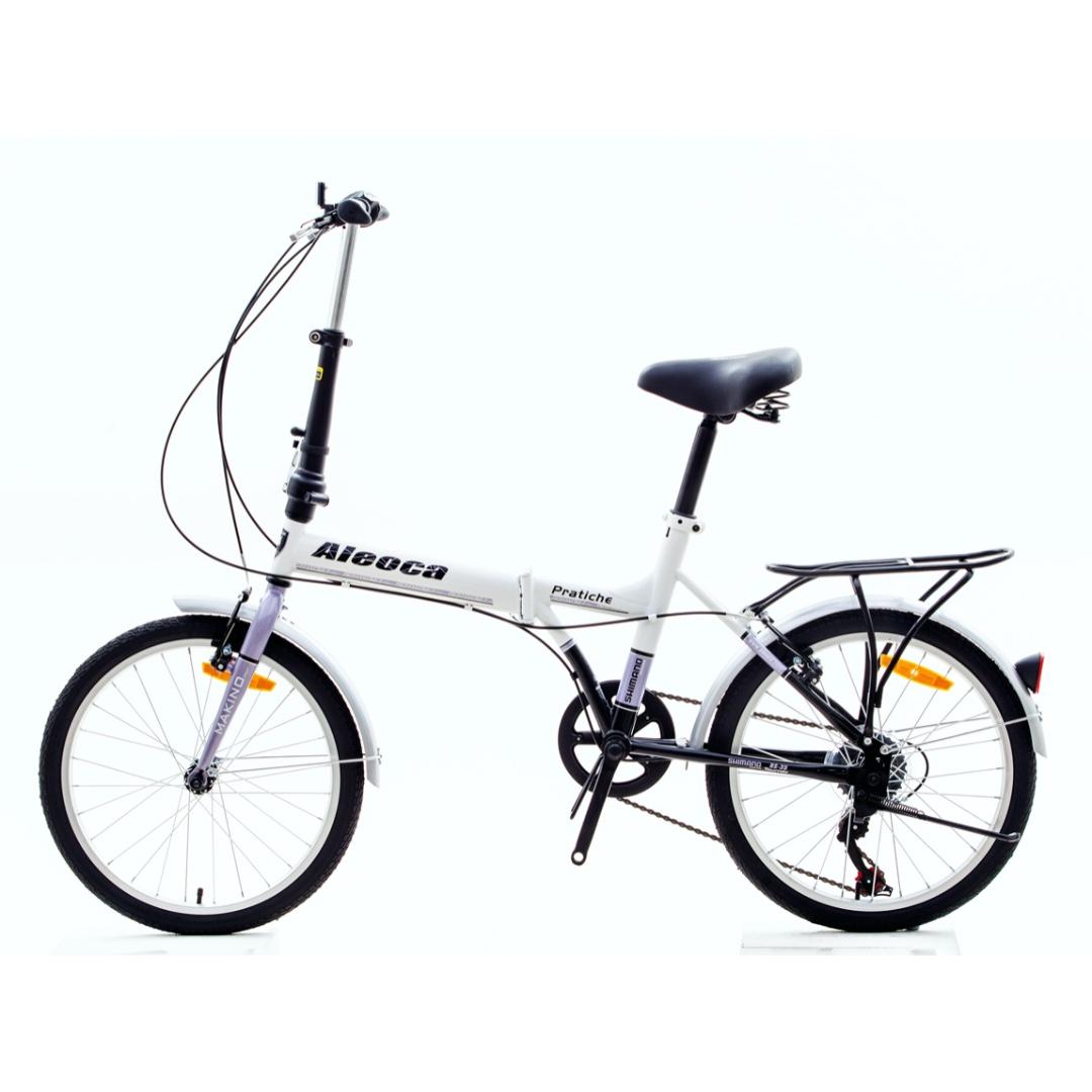 Aleoca 20 Folding Bicycle Pratiche Sports Equipment Bicycles Parts Bicycles on Carousell
