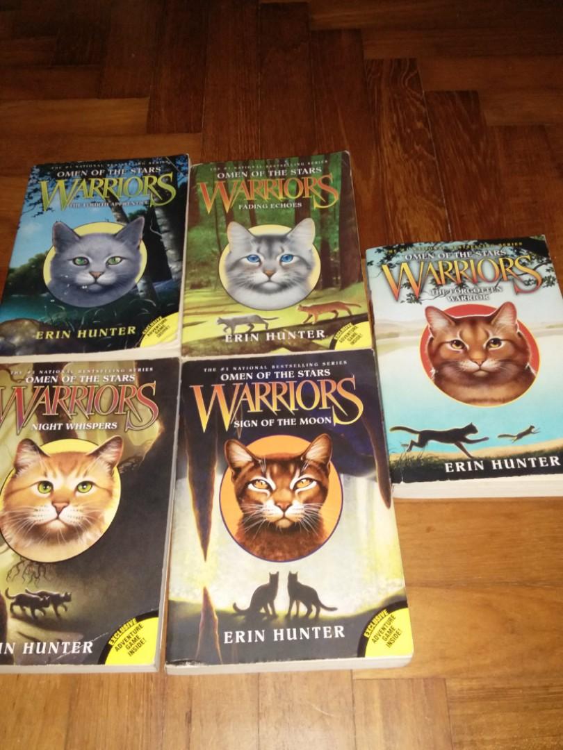 All For 30 Warrior Cats Omen Of The Stars Vol 1 5 Books