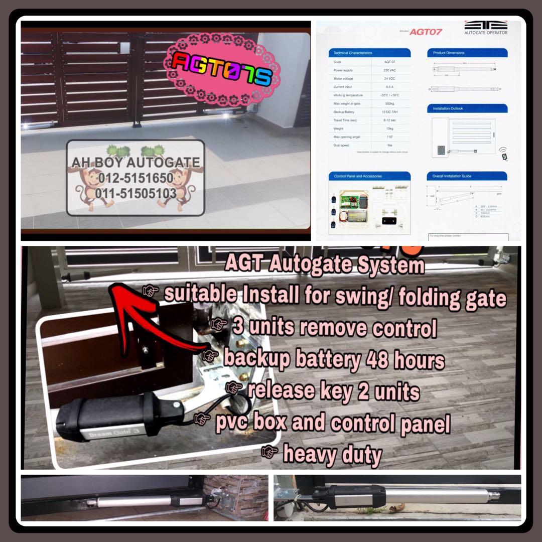 Arm System Autogate Kepong Sg Buloh Home Furniture Others On Carousell