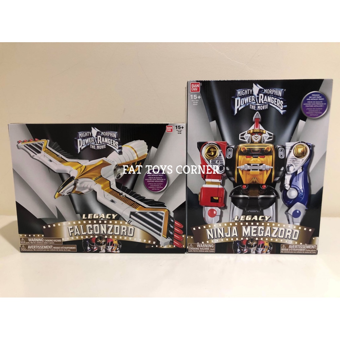 BANDAI LAST SET Mighty Morphin Power Rangers the Movie Legacy