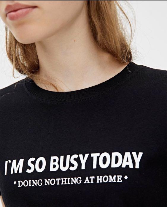 Bershka tshirt (Category: Shirts) located in Cavite. Submitted by tuffluv (Listing ID 263039745, Image 2). Description: .