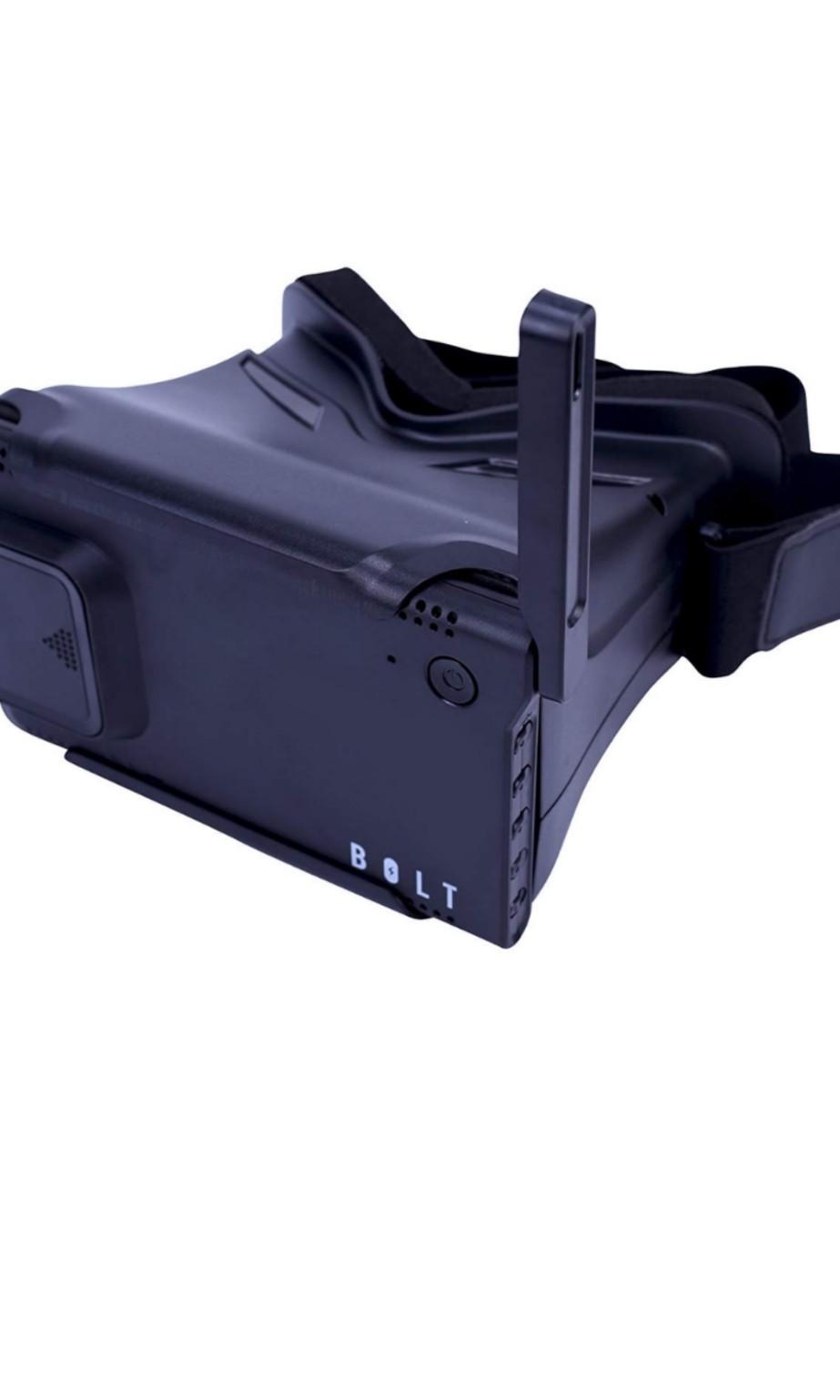 Bolt Drone FPV Racing Drone Carbon Fiber with First Person View Goggles 5.8 Ghz Ready to Fly Package