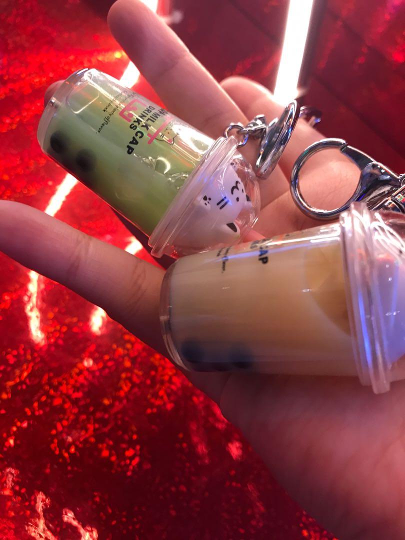 bubble tea keychain, Hobbies & Toys, Stationery & Craft, Craft Supplies & Tools on Carousell