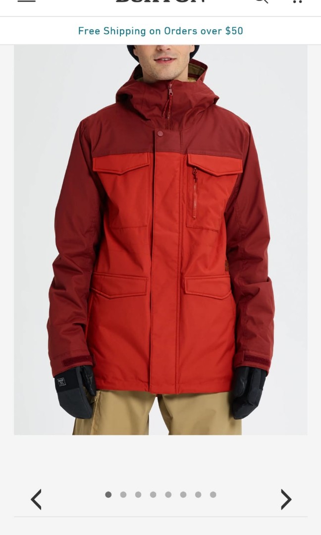 Burton covert deals indigo resist