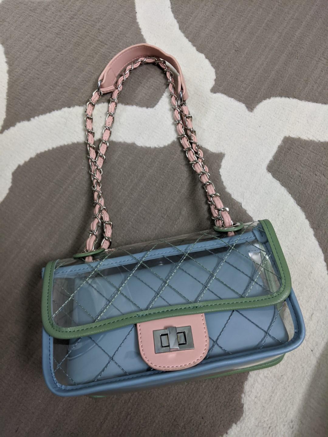Chanel clear hotsell pvc bag