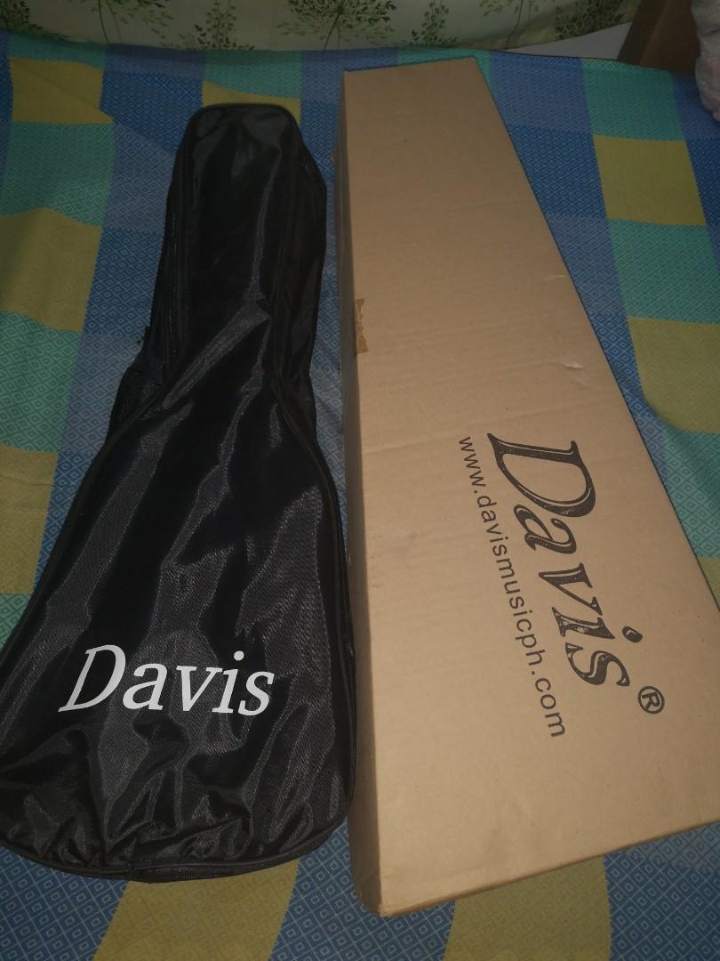 Davis Concert Mahogany Ukulele w/ freebies (Category: Musical Instruments) located in Bacoor. Submitted by zealdragon_5830ea (Listing ID 263061379, Image 1). Description: brand: Davis Fret: 18 Top, Back & Sides: Mahogany Fretboard & Bridge: Rosewood Machine heads: Diecast Size (L x W x H cm): 20 x 7 x 61 Weight: 1 kg included: - soft bag - 1 set jasmine strings - 3 x picks Barely used, almost brand new. original price bought at Php3,000.00 RFS: n
