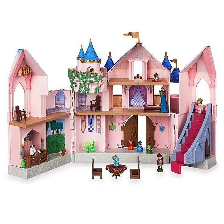 Beauty and the beast online deluxe castle playset