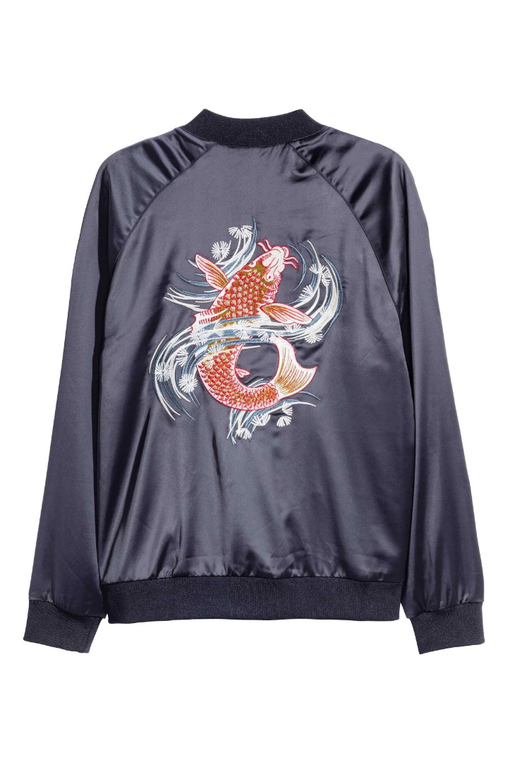 dragon bomber jacket h&m