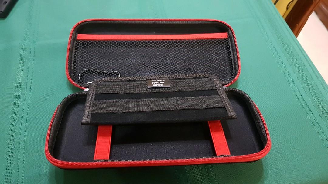 Gently Pre-Loved Play Nintendo Switch Case (Category: Cases & Covers) located in Quezon City. Submitted by thedailyaloy (Listing ID 262964977, Image 3). Description: Selling my gently pre-loved Nintendo Switch case from Play. Bought in Hawaii in October 2017, used for less than 1 year. The case is semi-hardside and has a compartment for accessories, and 12 dedicated game slots. RFS: Got a new case..