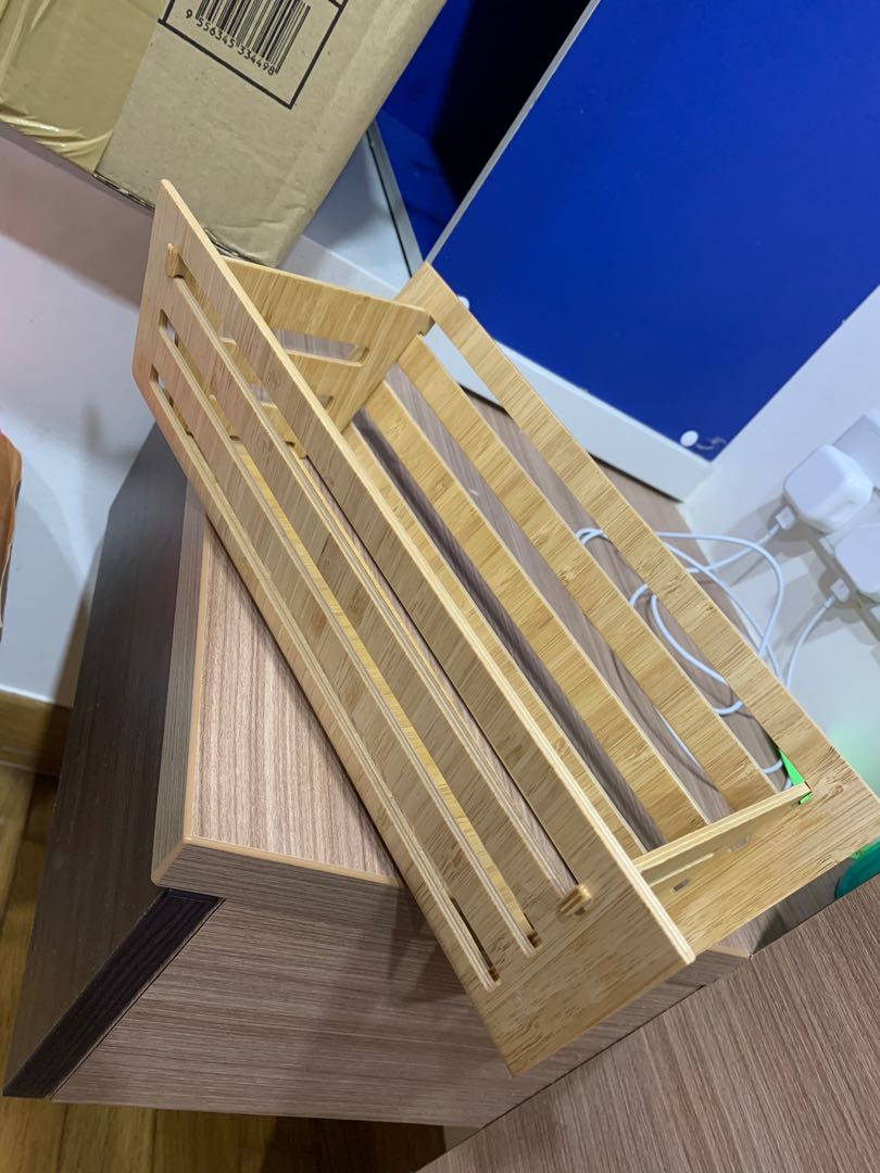 Ikea wood basket, Hobbies & Toys, Stationery & Craft, Craft Supplies