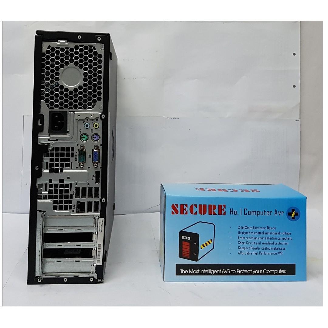 Intel Core I3 550 3 20ghz With Hp Compaq 8100 Elite Sff With Secure 220v Computer Avr Electronics Computers Desktops On Carousell